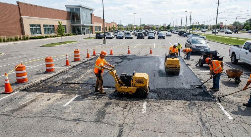 Parking Lot Repair in Fort Smith, AR